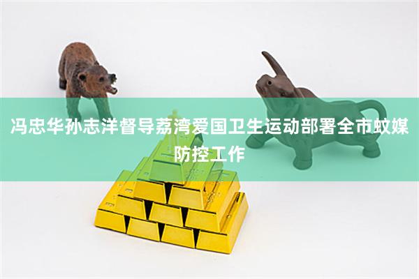 冯忠华孙志洋督导荔湾爱国卫生运动部署全市蚊媒防控工作